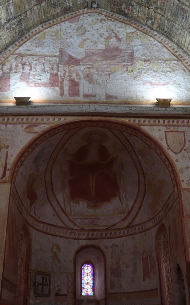 Inside Saint-Céneri Church