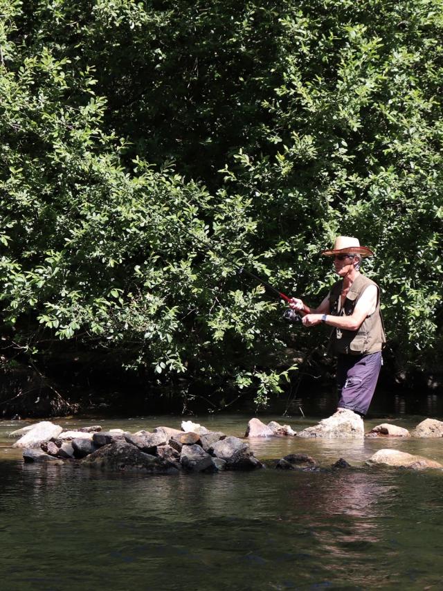 Pêche à Saint-Léonard-des-Bois