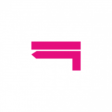 Pink Tournergauche arrow