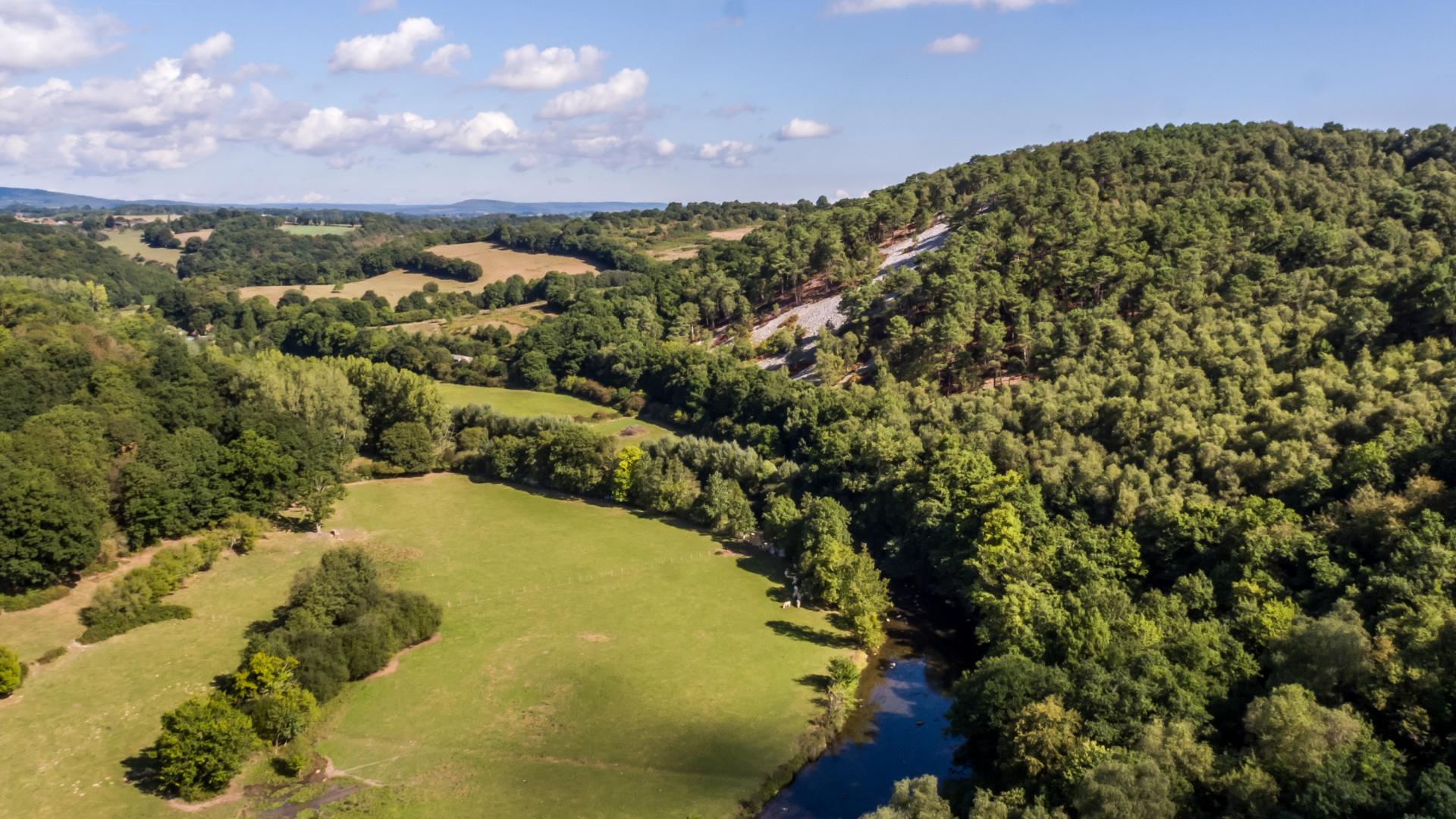 View of the Alpes Mancelles
