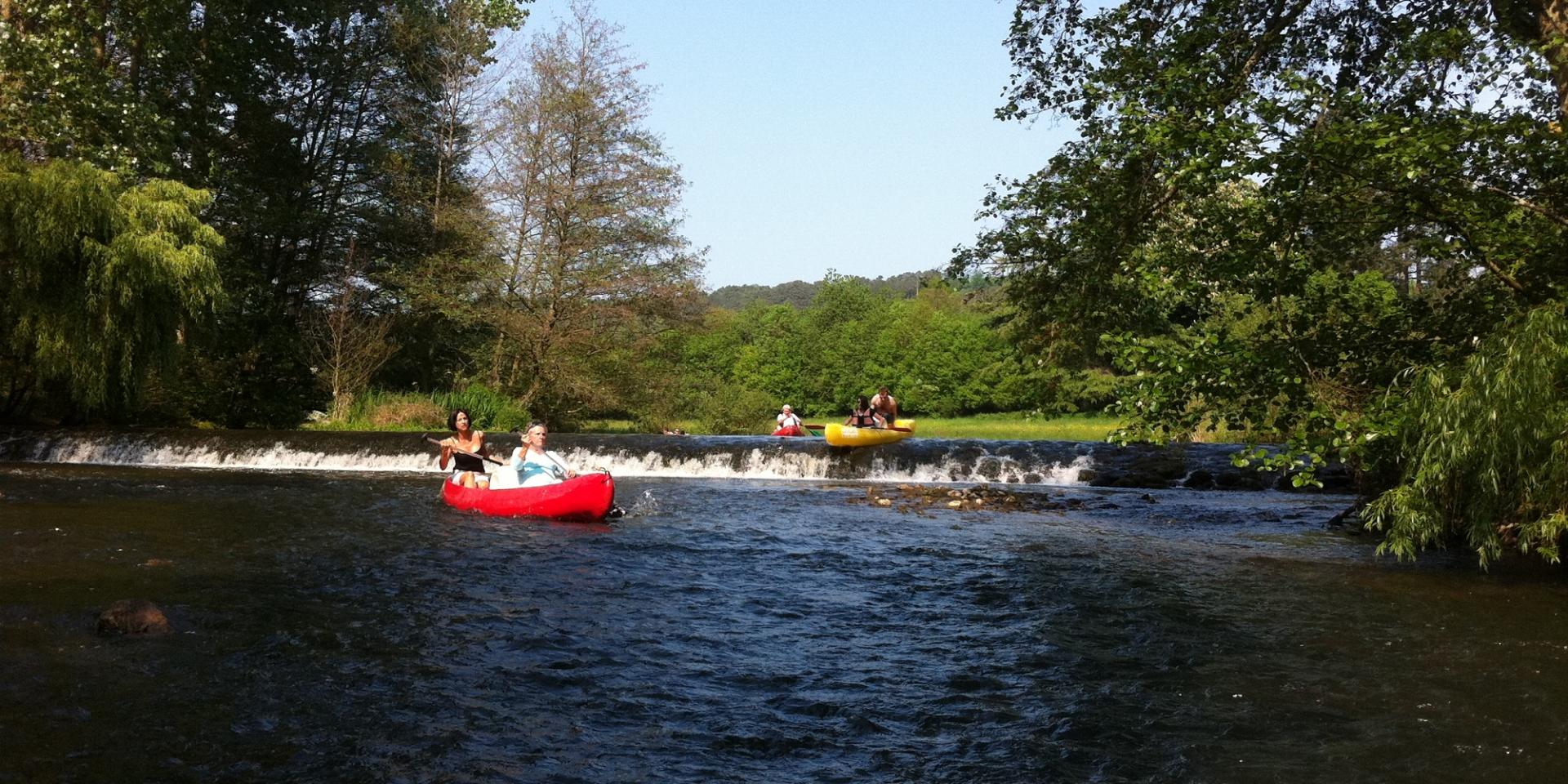 Kayak à Saint-Léonard-des-Bois