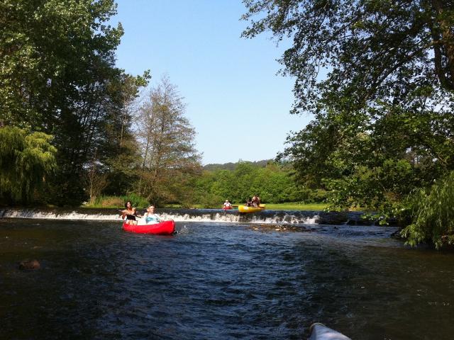 Kayaking in Saint-Léonard-des-Bois